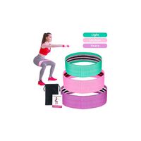 Set de 3 Bandas de Resistencia Elástica para Ejercicios