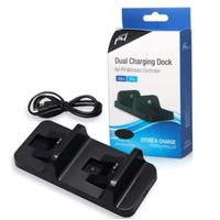 Cargador para Mandos PS4 Dualshock - Estación de Carga con Doble Puerto