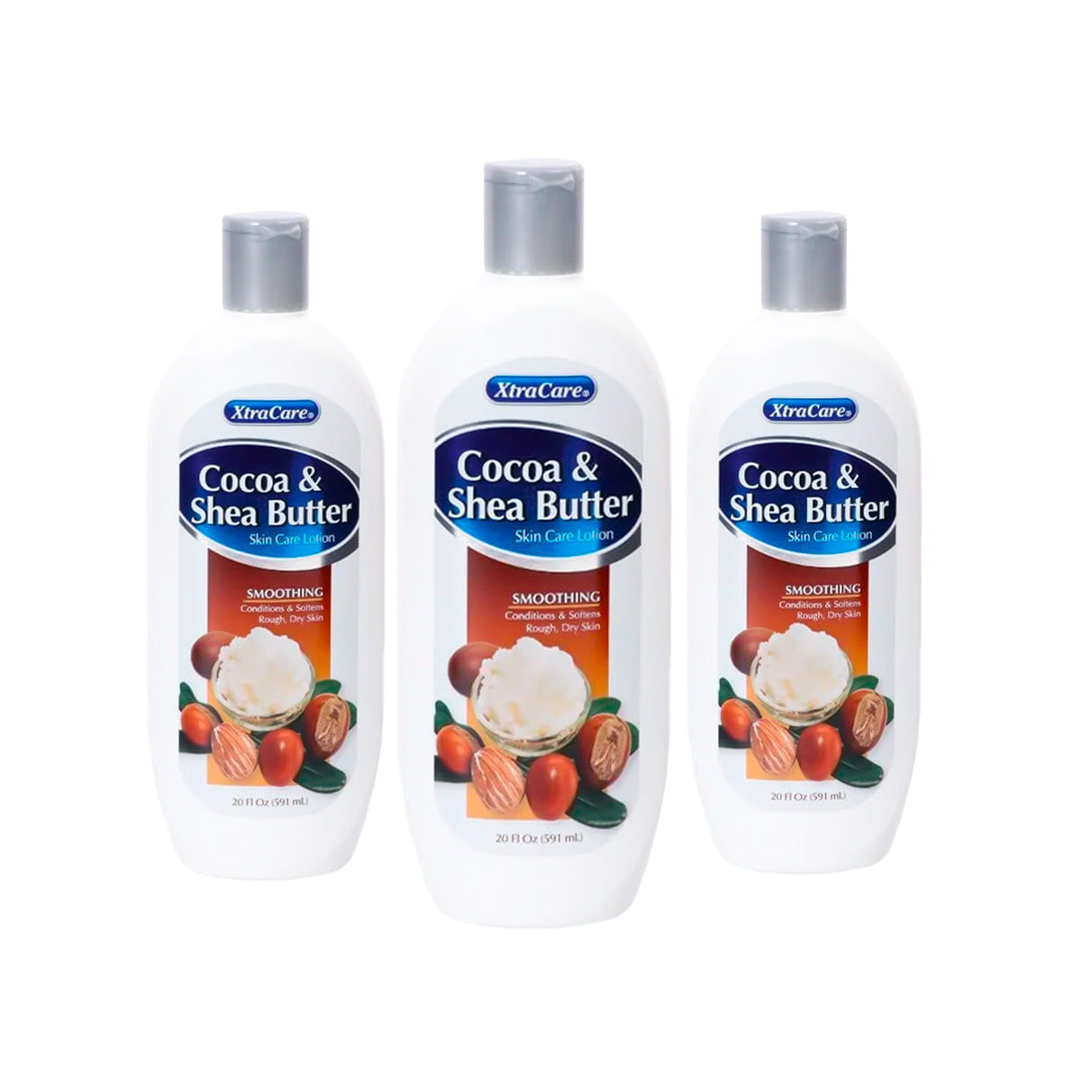 Crema Corporal Cocoa & Shea Butter 591ml Xtracare 3 Und