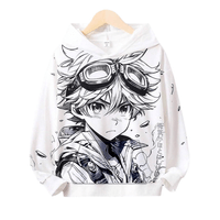 Sudadera con Capucha Blanco Hombre Chompa Invierno Talla 13-15 años Textil Importado