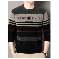 Chompa Cuello Redondo Oscuro Sueter Forro Polar Hombre Talla M (Mediano) Textil Importado
