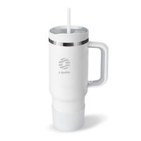 FJBottle - Botella Mug Témico acero con tapa de tritán 40oz - Blanco