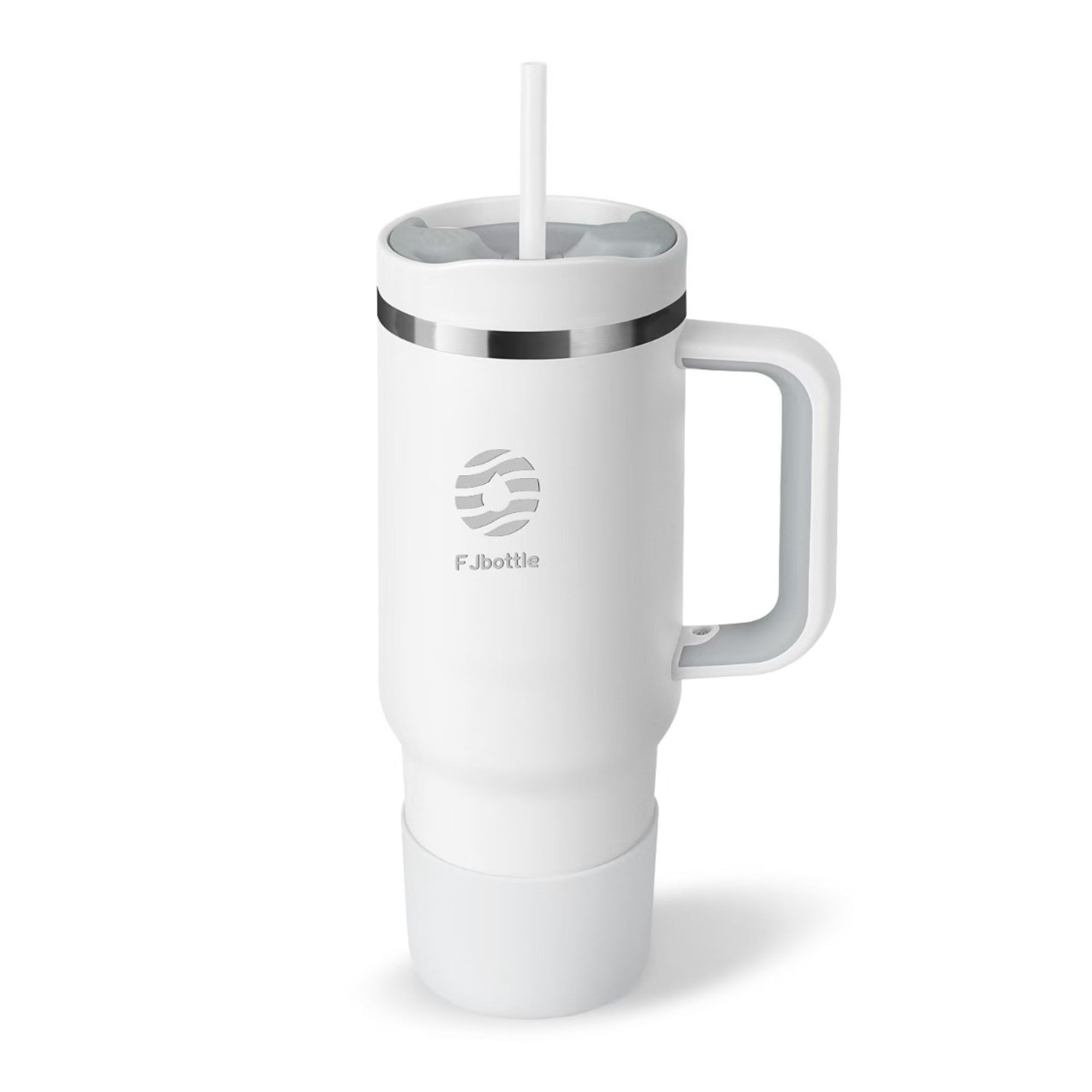 FJBottle - Botella Mug Témico acero con tapa de tritán 40oz - Blanco