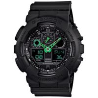 Reloj Casio G-Shock GA100C-1A3 Digital Analógico Acuático Luz Automática Negro