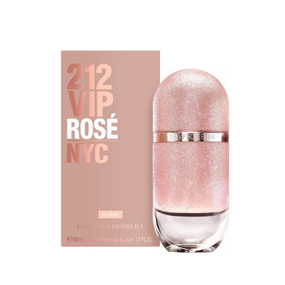 Perfume 212 Vip Rospe Elixir Carolina Herrera Mujer Edp 50Ml
