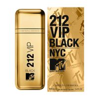 Perfume 212 Vip Black Edicion Mtv Carolina Herrera Hombre Edp 100ml