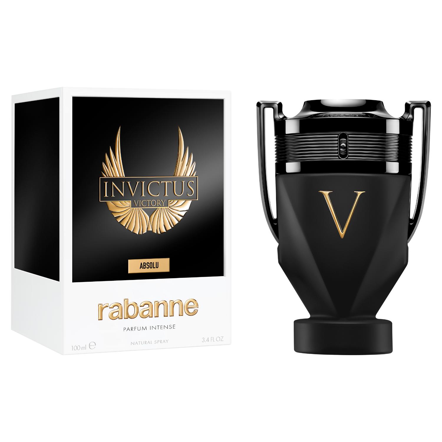 Perfume Invictus Victory Absolu Paco Rabanne Hombre Parfum Intense 100 Ml