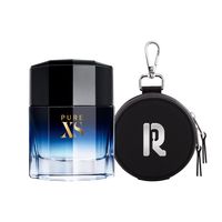 Set De Perfume Pure Xs Para Hombre Edt 100 Ml  + Regalo Gwp Phantom Pouch