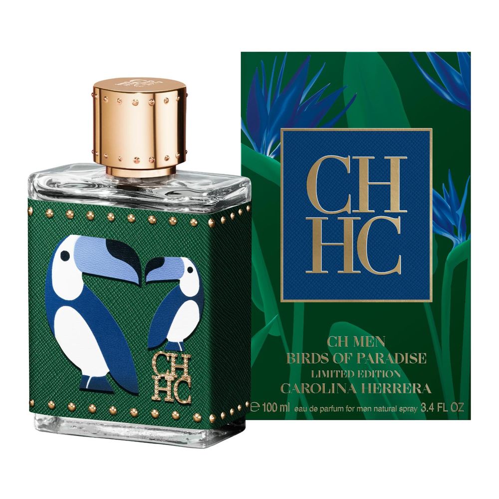 Perfume Men Birds Of Paradise Carolina Herrera Hombre Edp 100ml