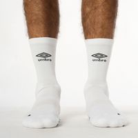 Medias Deportivas Umbro Unisex Gripper 66668U-13U Blanco