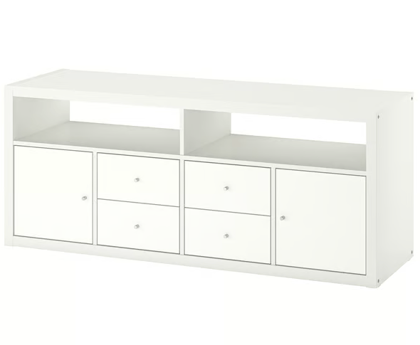 Mueble de TV Blanco 57 Pulgadas