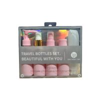 Kit de 5 Frascos de Aseo para Viaje
