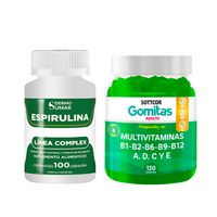 Espirulina Complex 100 Cap - Dermo Sumak|Gomitas Multivitaminas adulto