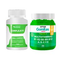 Complejo B Complex 100 Cap - Dermo Sumak|Gomitas Multivitaminas adulto