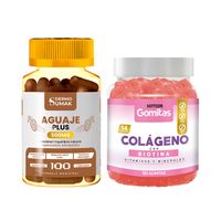 Aguaje Plus 500mg - 100 Cap - Dermo Sumak|Gomitas de Colágeno y Biotina