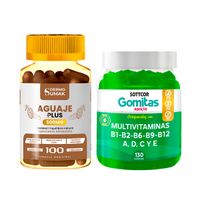 Aguaje Plus 500mg - 100 Cap - Dermo Sumak|Gomitas Multivitaminas adulto