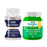 Melatonina 2mg - 100 Cap - Dermo Sumak|Gomitas Multivitaminas adulto