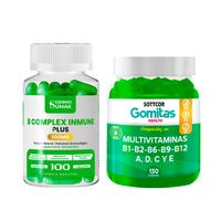 B Complex Inmnune 300mg - 100 Cap - Dermo Sumak|Gomitas Multivitaminas adulto