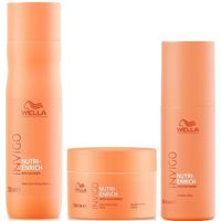 Shampoo 250ml + Mascarilla + Bálsamo Wella Invigo Nutri Enrich