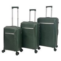 Maleta DUKAP Singapure Juego de 3 Verde Oscuro - SIJV