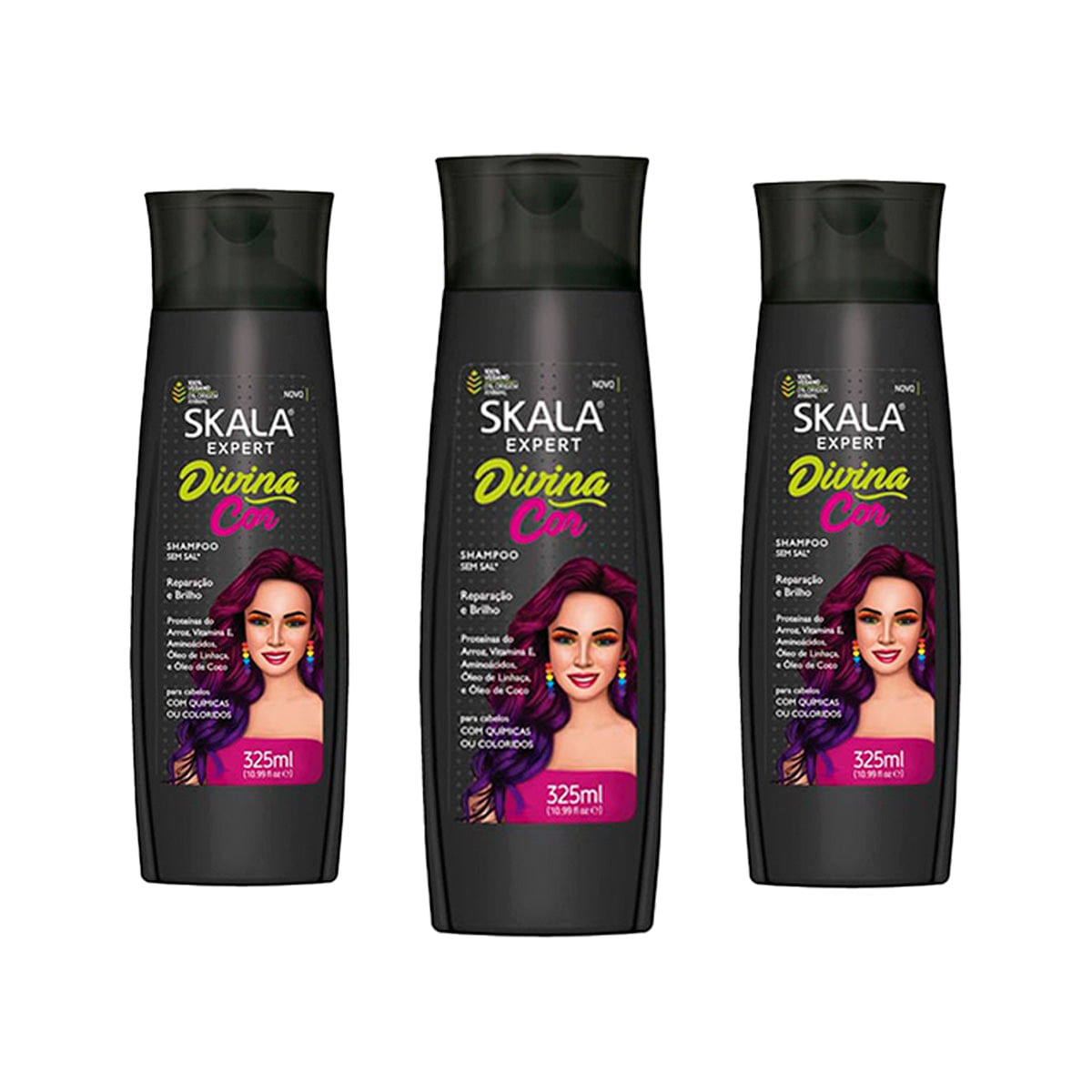 Shampoo Divina Cor X 325ml Skala 3 und
