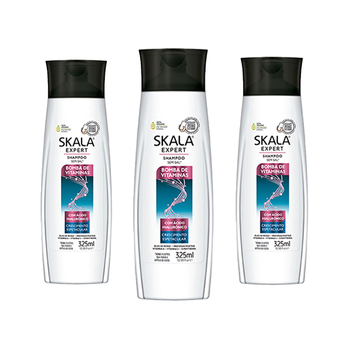 Shampoo Bomba de Vitaminas 325ml Skala 3 und