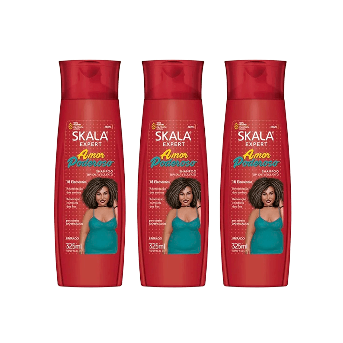 Shampoo Amor Poderoso 325ml Skala 3 und