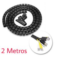 Organizador de Cables en Espiral.