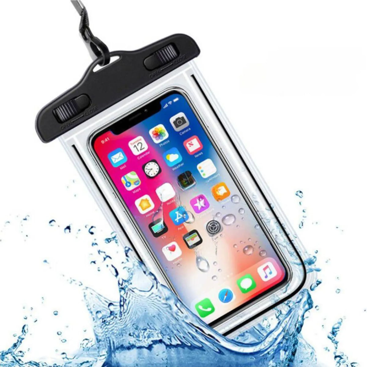 Funda Acuática Sumergible Protector de Agua para Celular