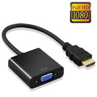 Cable Adaptador Hdmi A Vga 1080p Hd Pc Monitor Pantalla