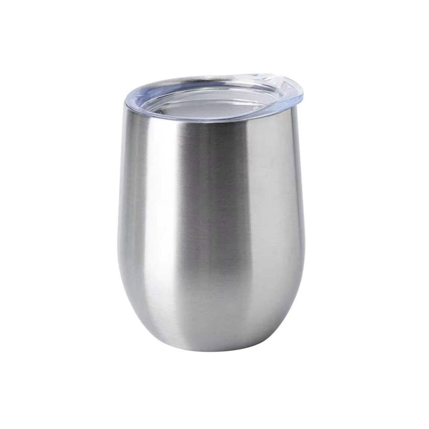 Mug Vaso Térmico para Café 350ml Plateado