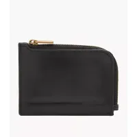Fossil - Billetera SML1861001 Allen Zip Card Case para Hombre