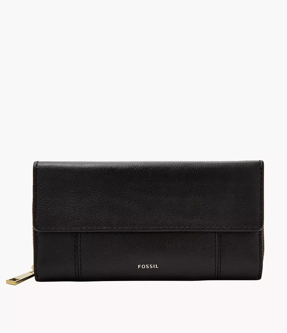 Fossil - Billetera SWL3009001 Jori RFID Flap Clutch para Mujer
