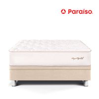 Cama Boxet Royal Elizabeth 1.5 Plazas Champagne