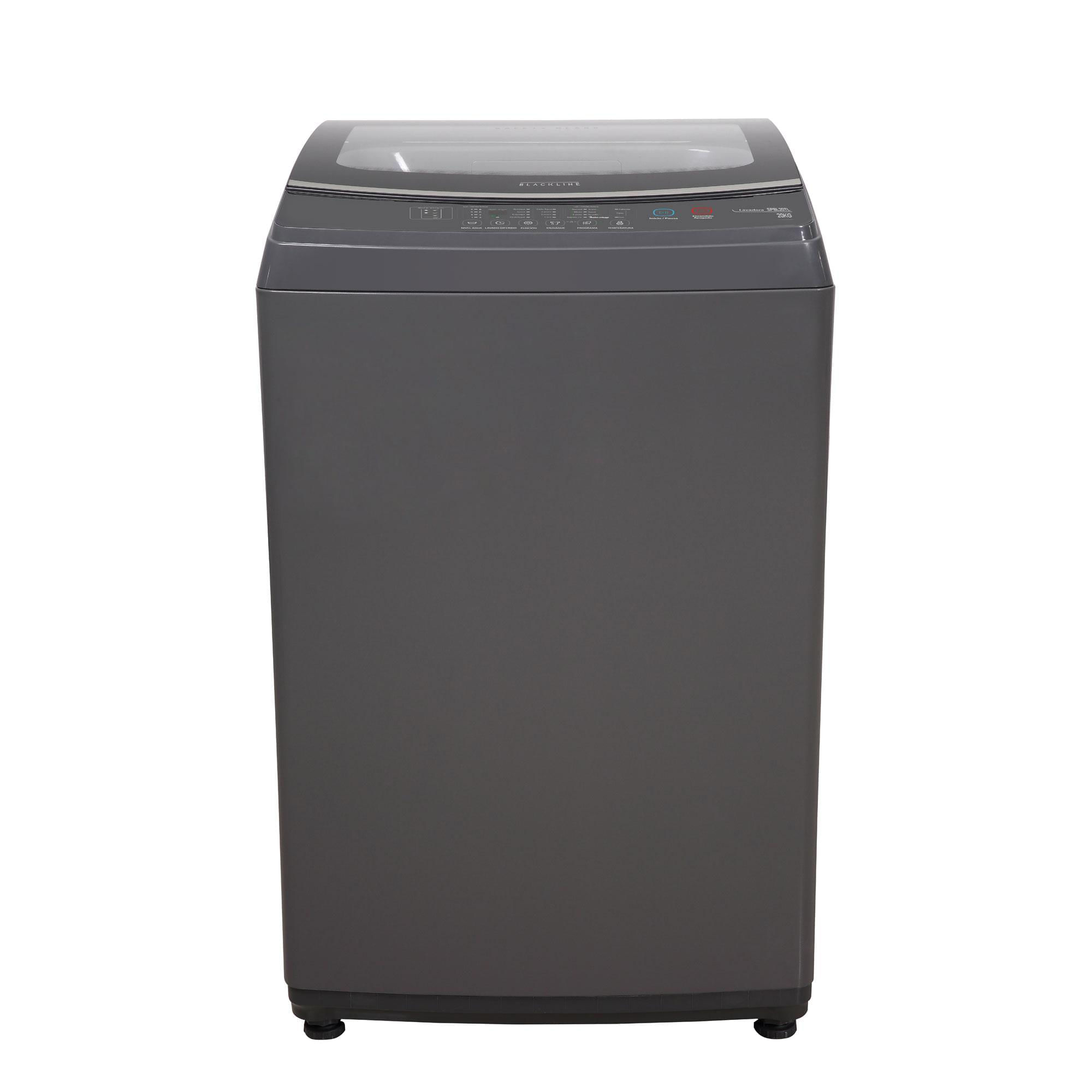 Lavadora BLACKLINE Carga Superior 20 Kg SPBL20TL Gris Oscuro