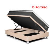 Cama Boxet Paraiso Pocket Star Queen Champagne