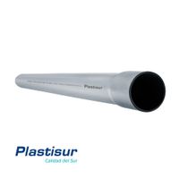 Tubo PVC Plastisur 1"" x 5m Agua Fría sin Rosca
