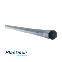 Tubo PVC Plastisur 1/2"" x 5m Agua Fría sin Rosca