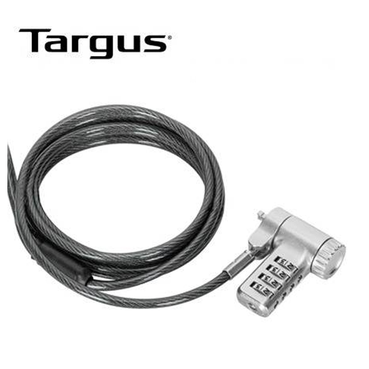 Cable De Seguridad Targus Defcon With Adaptable Lock Head (Asp96rgl)