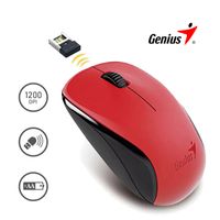 Mouse Inalambrico Genius NX7000 Rojo