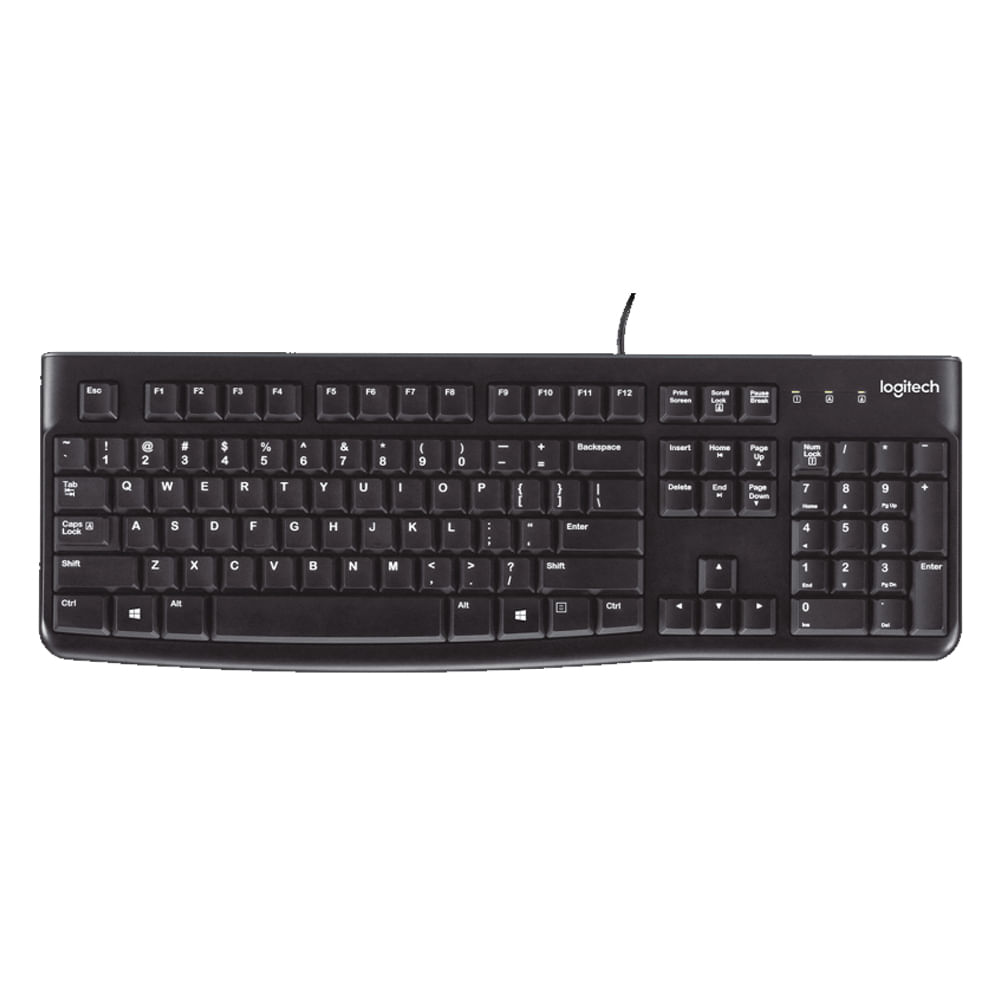 Teclado Logitech K120 Black