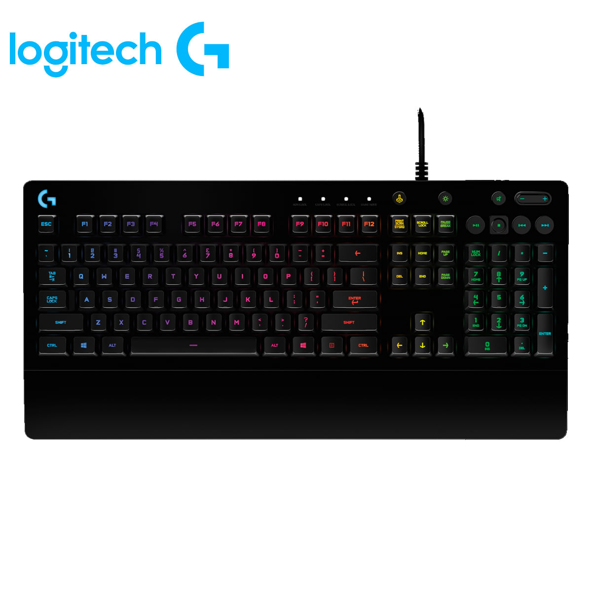 Teclado Logitech G213 Prodigy Rgb Gaming (Pn 920-008084)