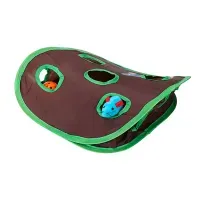 Juguete plegable para gatos caza de ratón