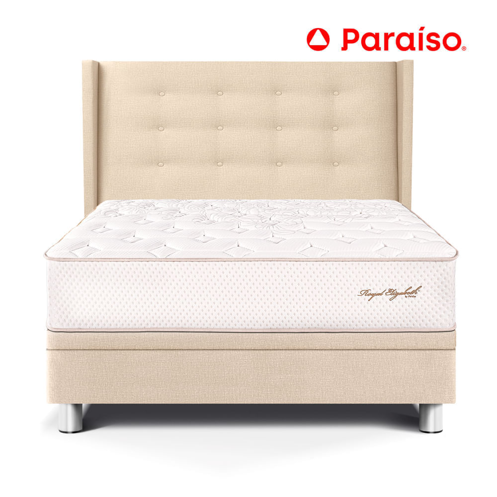 Dormitorio Boxet Gold Roy Elizabeth 1.5 Plazas Champagne
