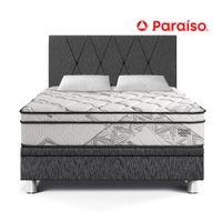 Dormitorio Boxet Pocket Advance Queen Charcoal