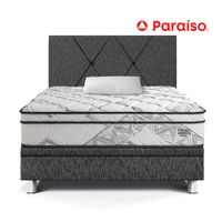 Dormitorio Boxet Pocket Advance 1.5 Plazas Charcoal