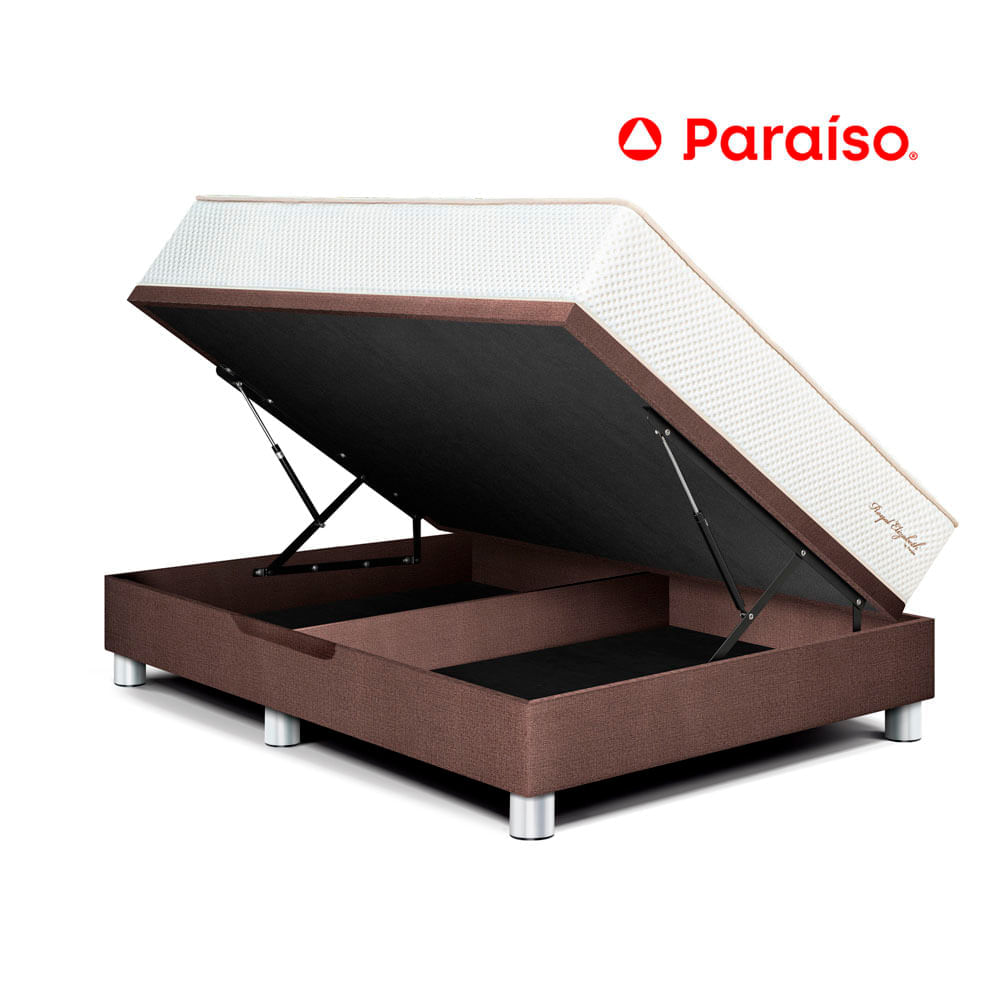 Cama Boxet Royal Elizabeth Queen Chocolate