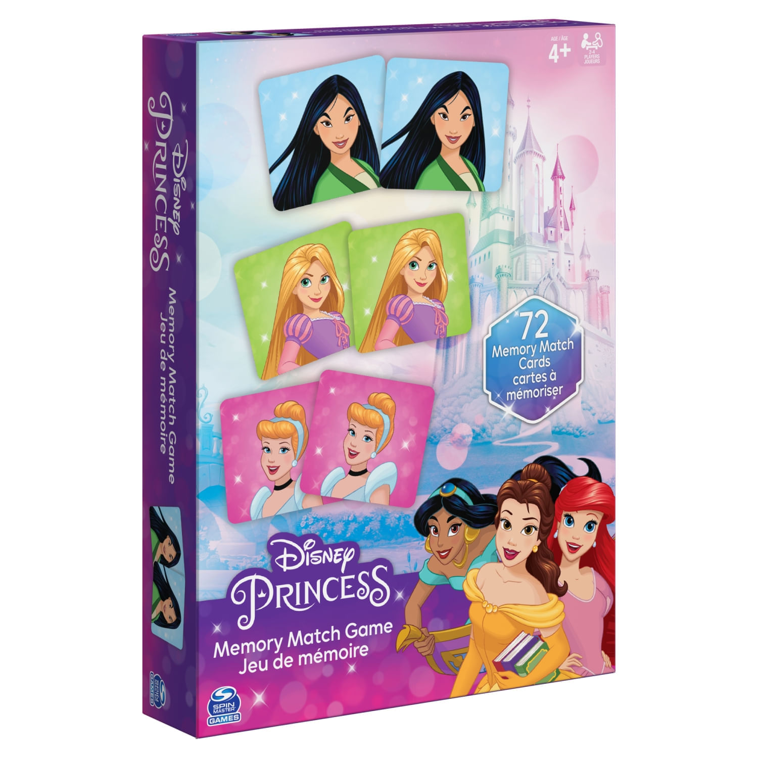 Juego De Memoria Spin Master Games Princesas