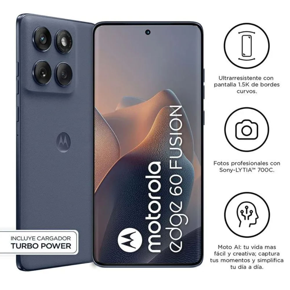 Celular Moto EDGE 60 FUSION 8+256 Azul