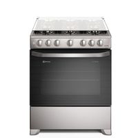 Cocina Electrolux 6 Quemadores Efficient VaporBake y Parrilla Hierro Fundido Inox (FE6ISR)